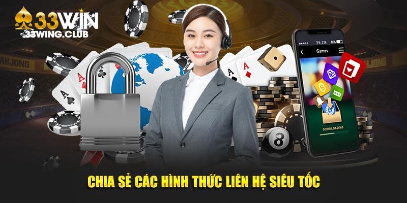 Chia sẻ các hình thức liên hệ siêu tốc