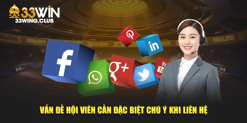 Vấn đề hội viên cần đặc biệt chú ý khi liên hệ